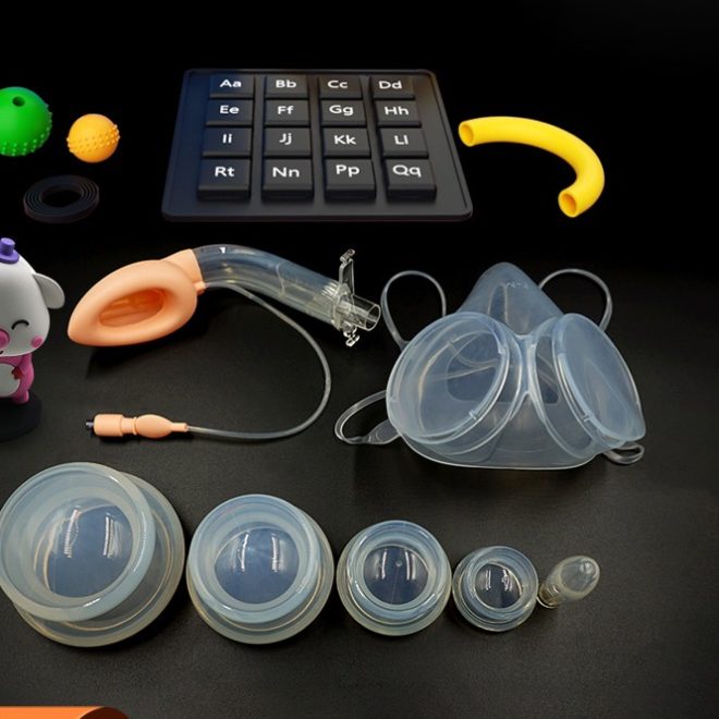 Customized silicone parts silicone button for toys electronic medical products