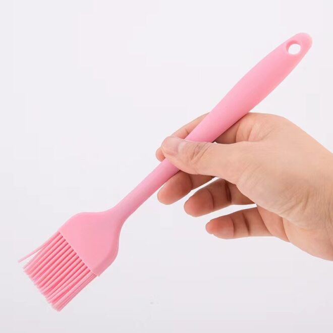 Custom color silicone cooking oil brush