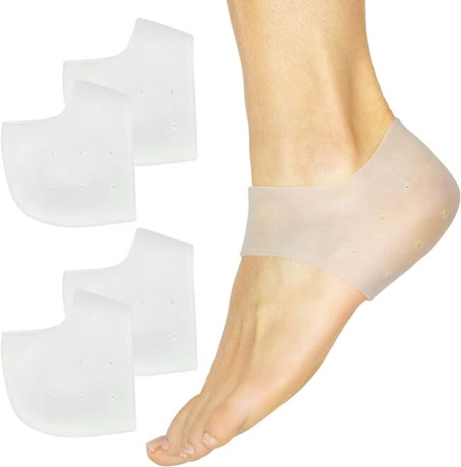 Silicone ankle Heel protector Protective Insert Sleeve