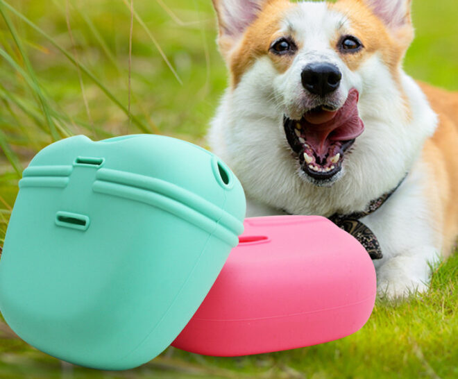 Silicone Portable Dog Food Bag Wholesale