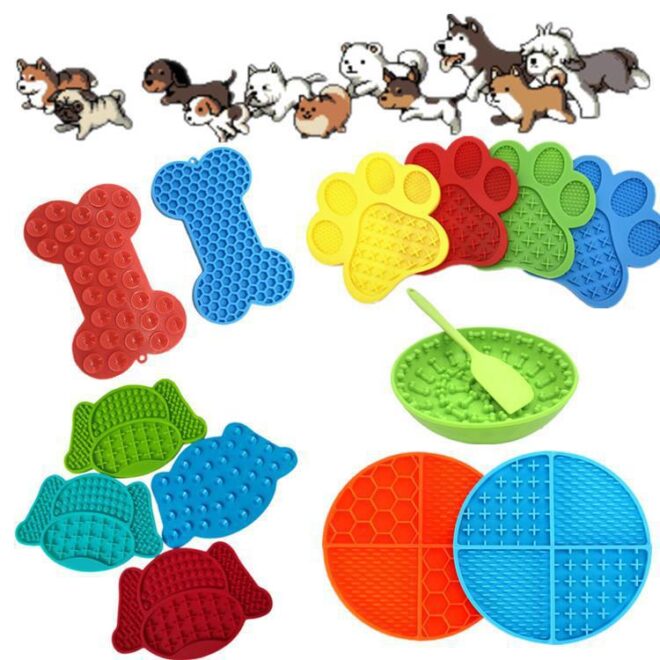 Custom Silicone Lick Mat For Dog