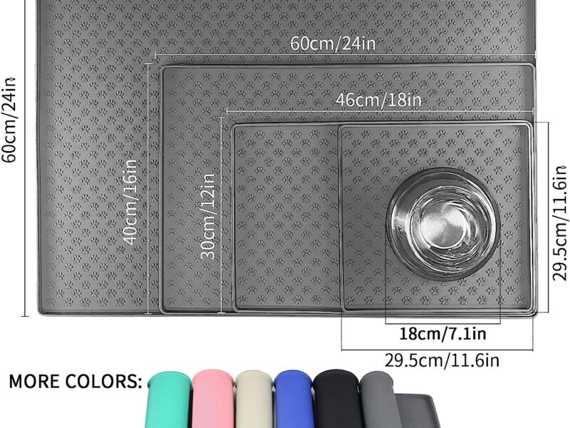 Customization&Purchasing Silicone Pet Mats Precautions