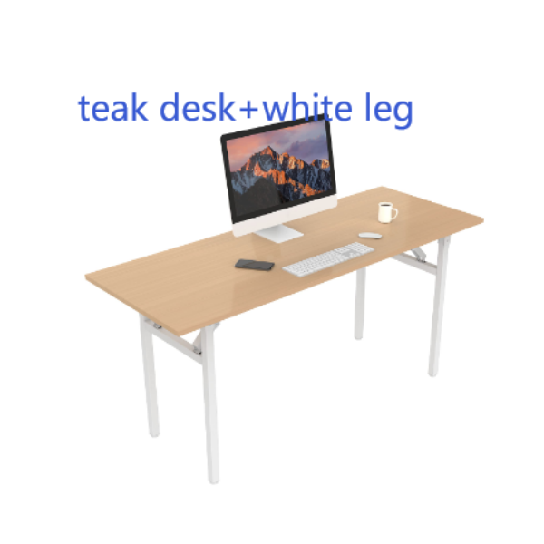 Folding computer table